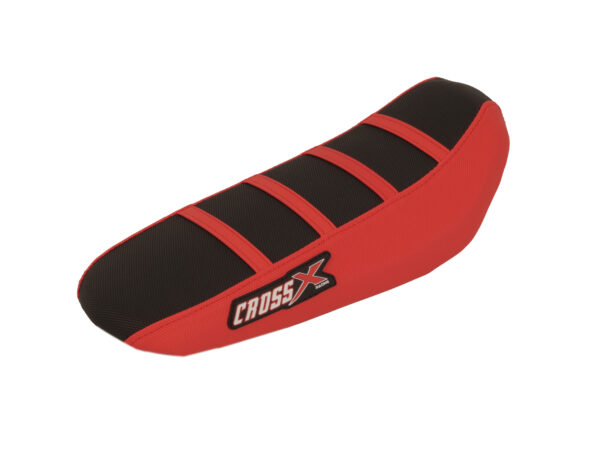 Seat cover advanced series with stripes surron light bee, black/red/red