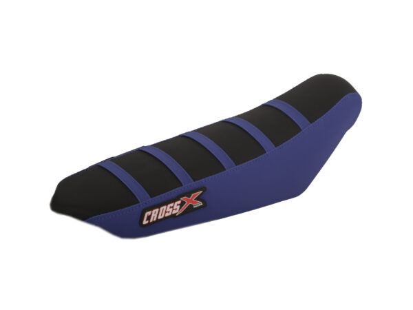 Seat cover advanced series with stripes talaria, black/blue/blue