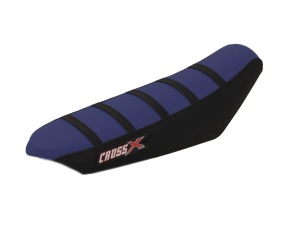Seat cover advanced series with stripes talaria,blue/ black/black