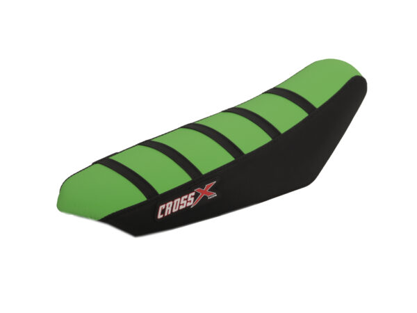 Seat cover advanced series with stripes talaria,green/ black/black