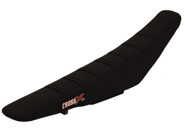 Seat cover advanced series with stripes triumh, black/black/black