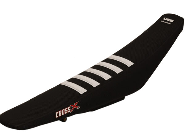 Seat cover ugs series with stripes triumh, black/white